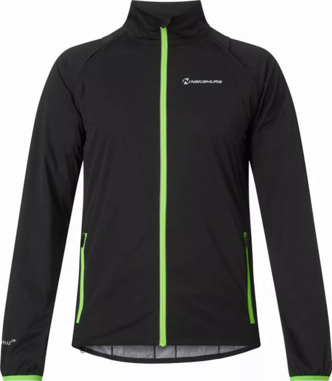 NAKAMURA Fahrradjacke He.-Funktions-Jacke Akron III ux BLACK/GREENLIME günstig online kaufen