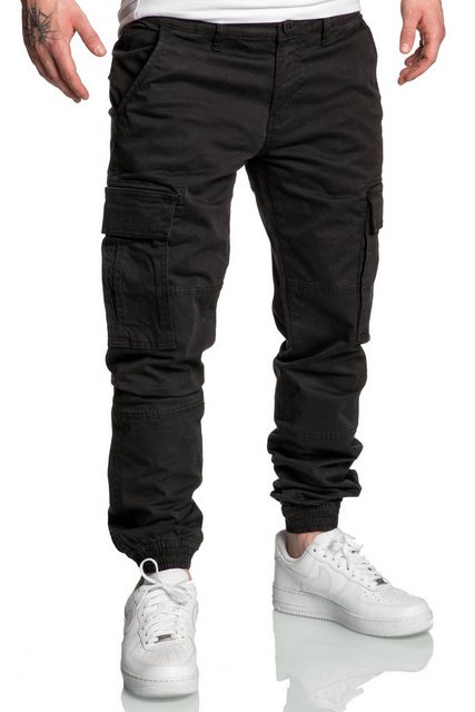 REPUBLIX Cargohose Luke Herren Cargo Jogger Chino Hose Jeans günstig online kaufen