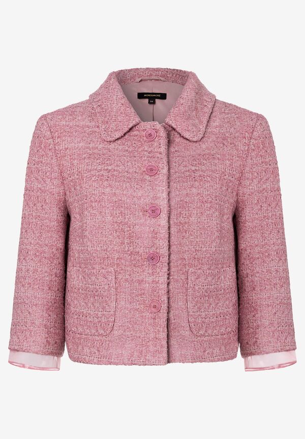 Bouclé Jacke, soft candy rose günstig online kaufen