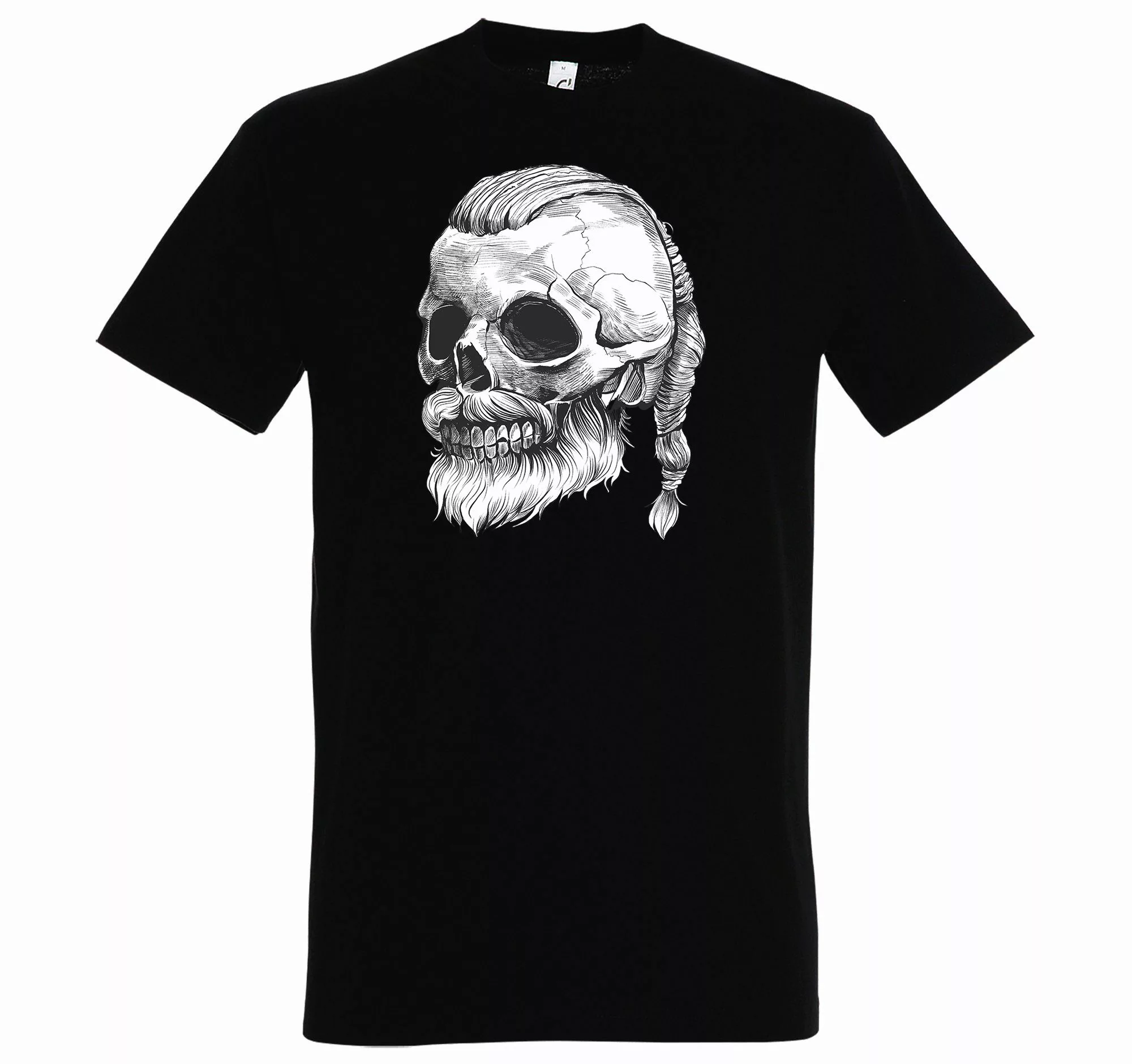 Youth Designz T-Shirt Viking Totenkopf Schädel günstig online kaufen