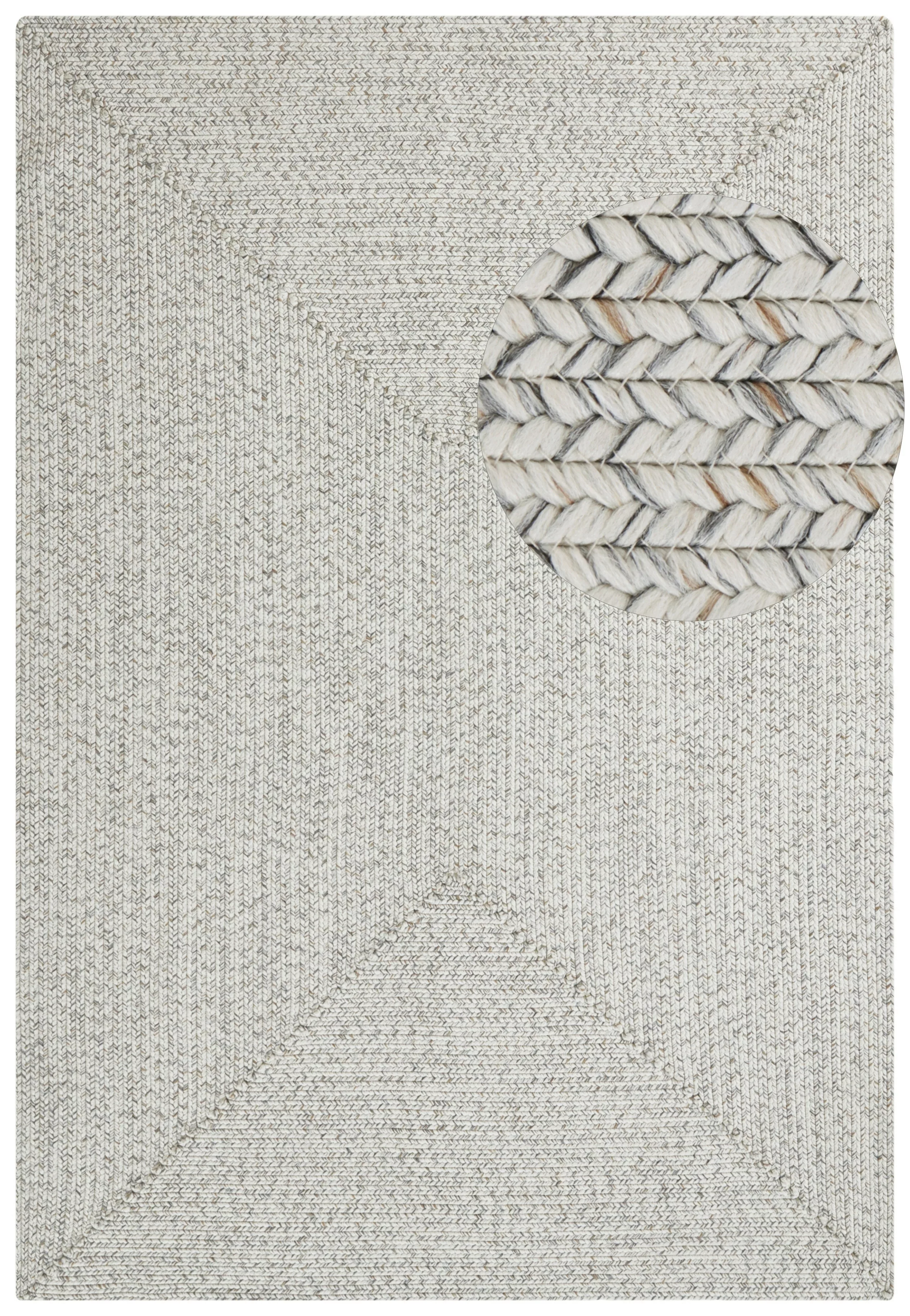 NORTHRUGS Teppich »Trenzado«, rechteckig, 10 mm Höhe, In- & Outdoor, Handma günstig online kaufen