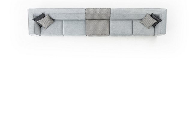 Xlmoebel Sofa Großes Sofa Couch 8-Sitzer Italienische XXL-Sofas Möbel Stoff günstig online kaufen