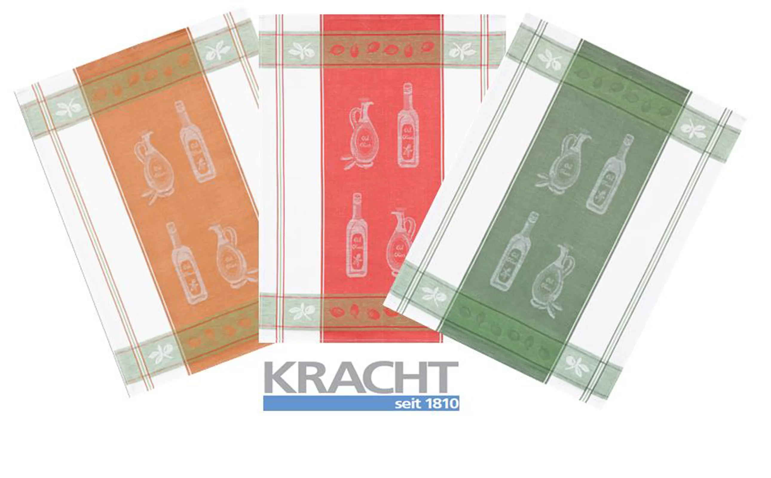 3er Pack Kracht Halbleinen Geschirrtuch 50x70 farblich sortiert-2-251-15-Oe günstig online kaufen