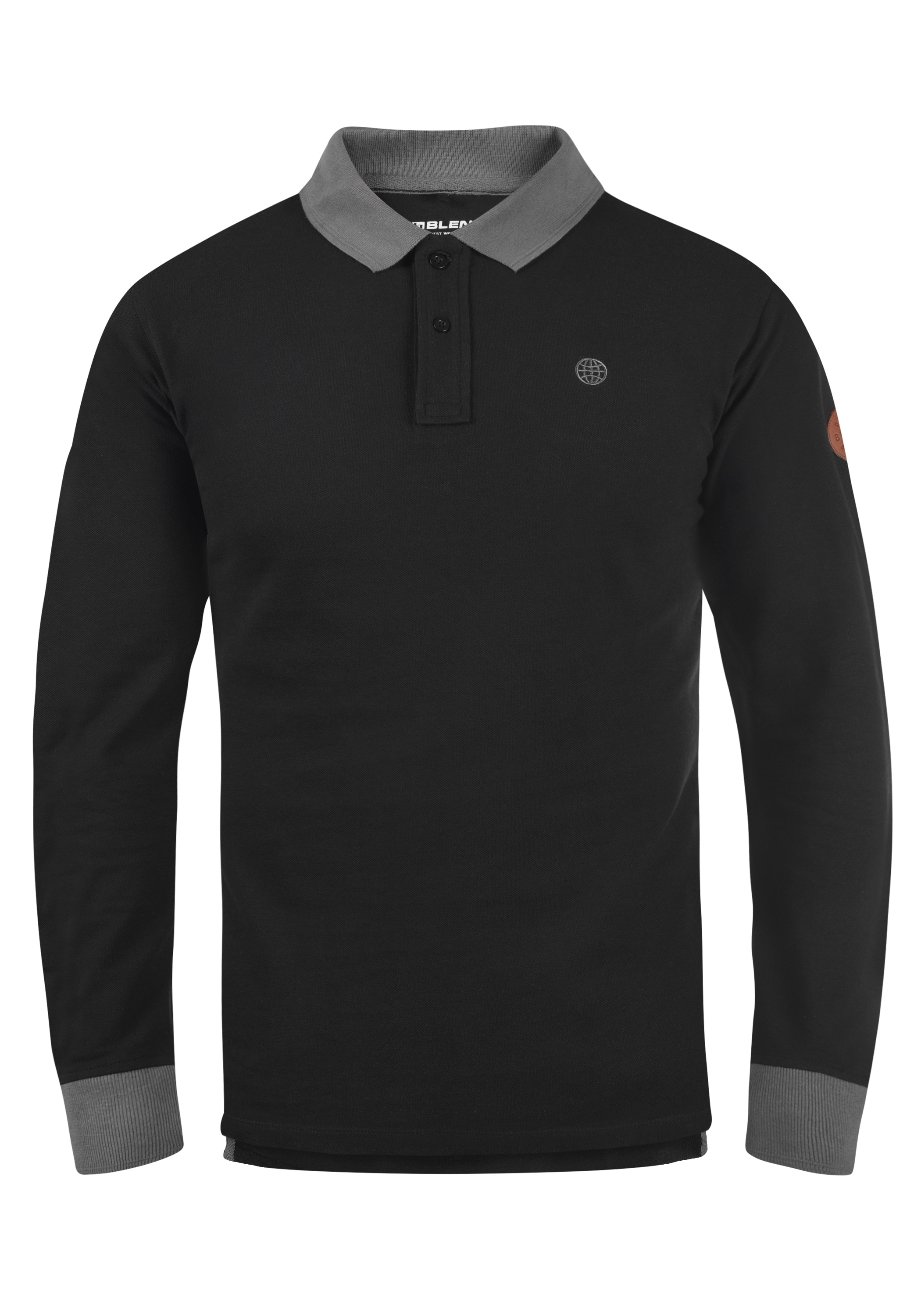 Blend Langarm-Poloshirt "Langarm-Poloshirt BHRalle" günstig online kaufen