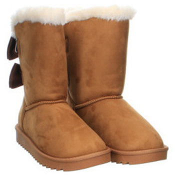 Dockers  Moonboots Winterstiefel für Damen in mittelbraun günstig online kaufen