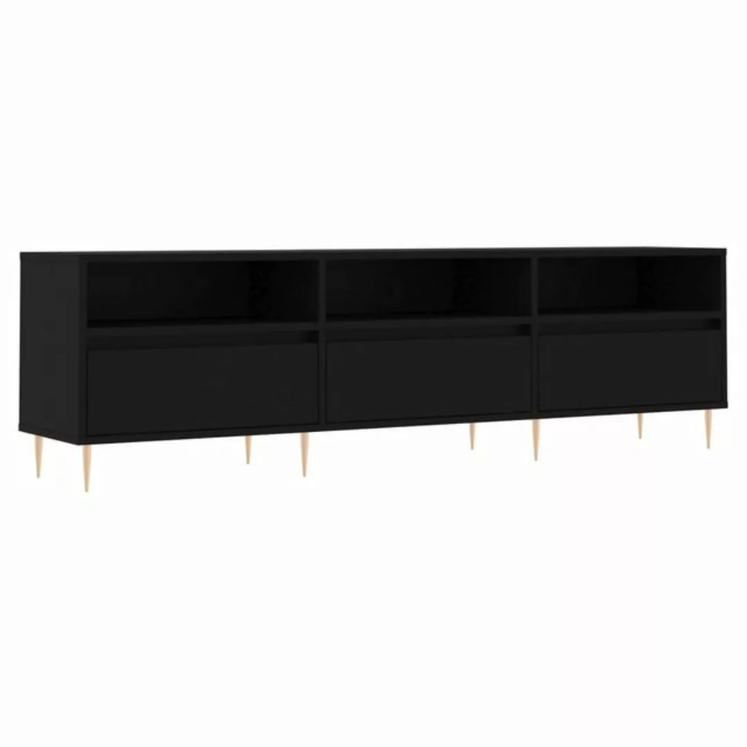 vidaXL TV-Schrank TV-Schrank Schwarz 150x30x44,5 cm Spanplatte günstig online kaufen