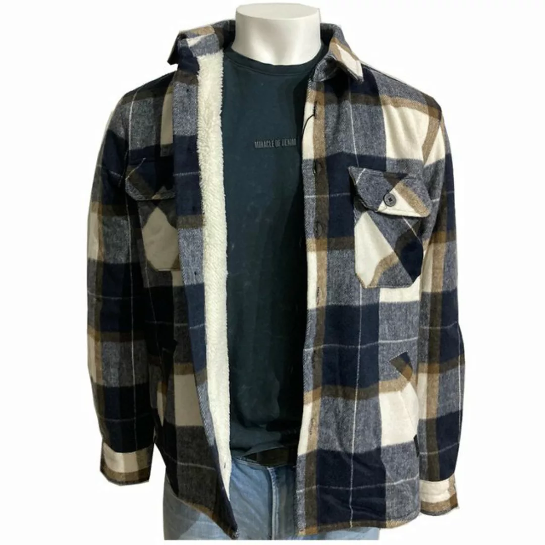 Miracle of Denim Hemdjacke Blue checked Hemdjacke günstig online kaufen