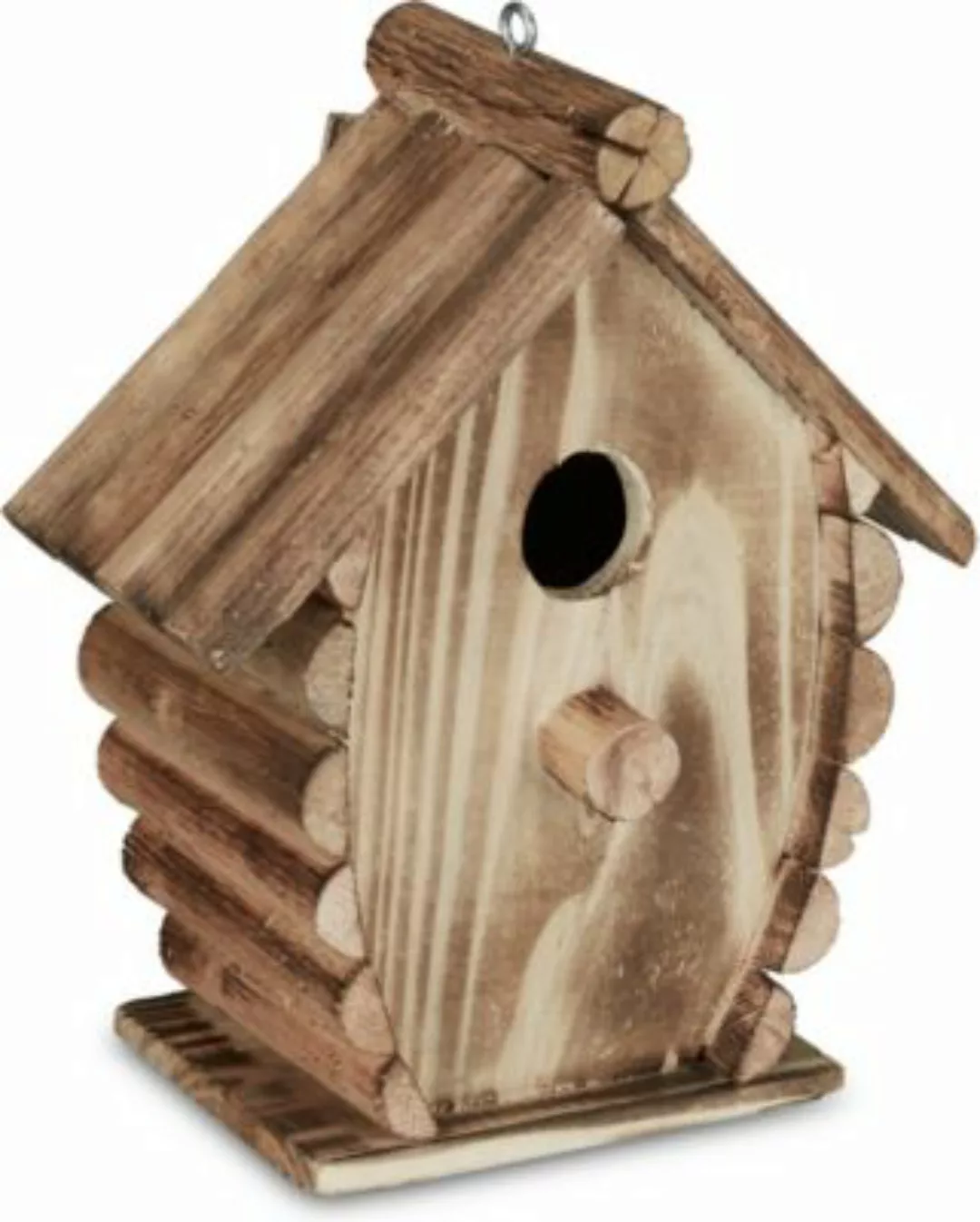 relaxdays Deko Vogelhaus aus Holz natur günstig online kaufen