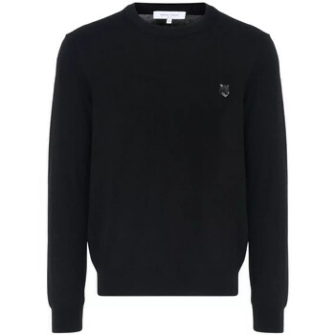 Maison Kitsuné  Pullover FETT FUCHS KOPF PATCH REGELMÄSSIGE JU MM00815KT103 günstig online kaufen