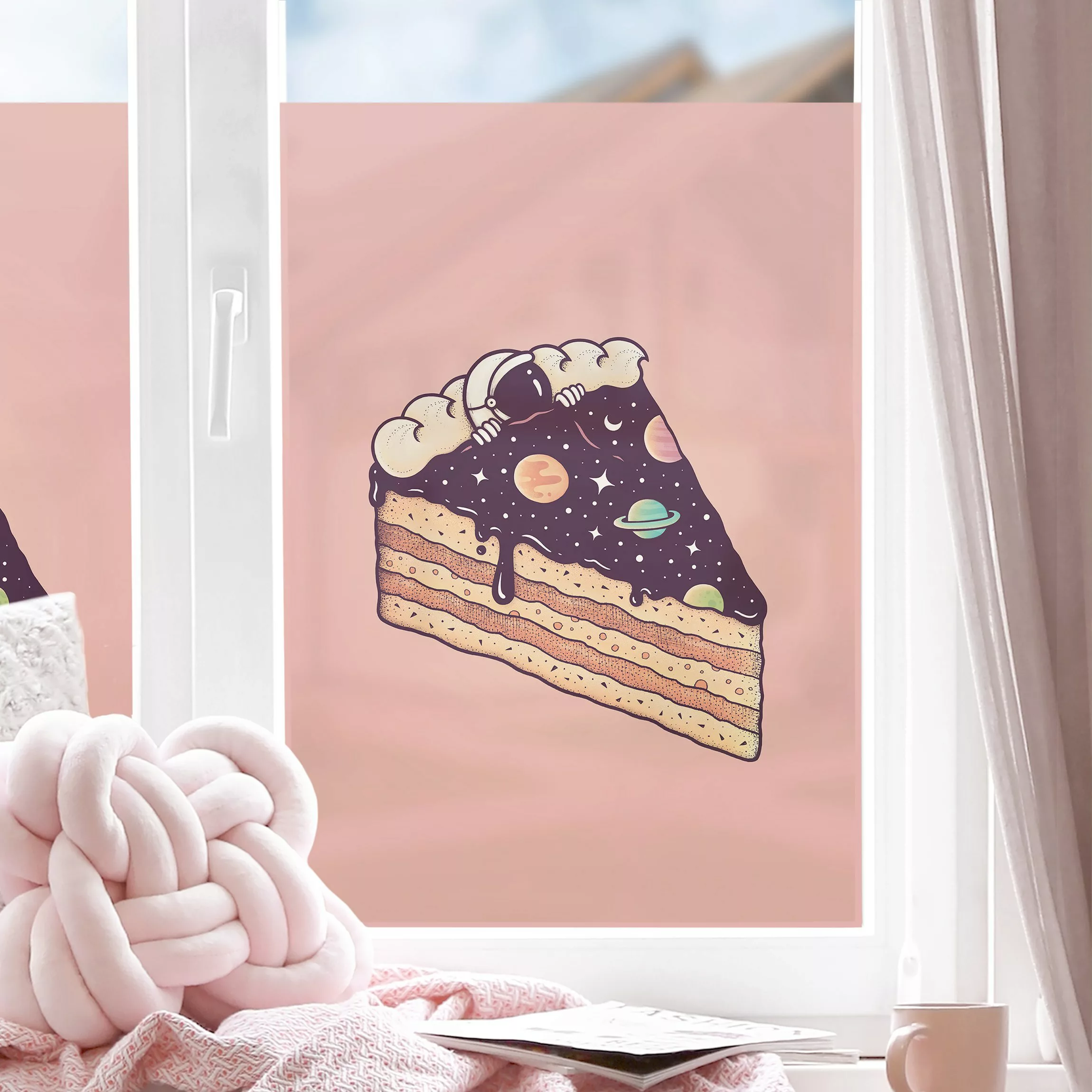 Fensterfolie Kosmischer Kuchen günstig online kaufen
