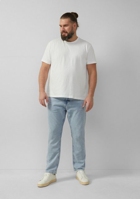 s.Oliver Stoffhose Jeans Casby / Relaxed Fit / Mid Rise / Straight Leg günstig online kaufen