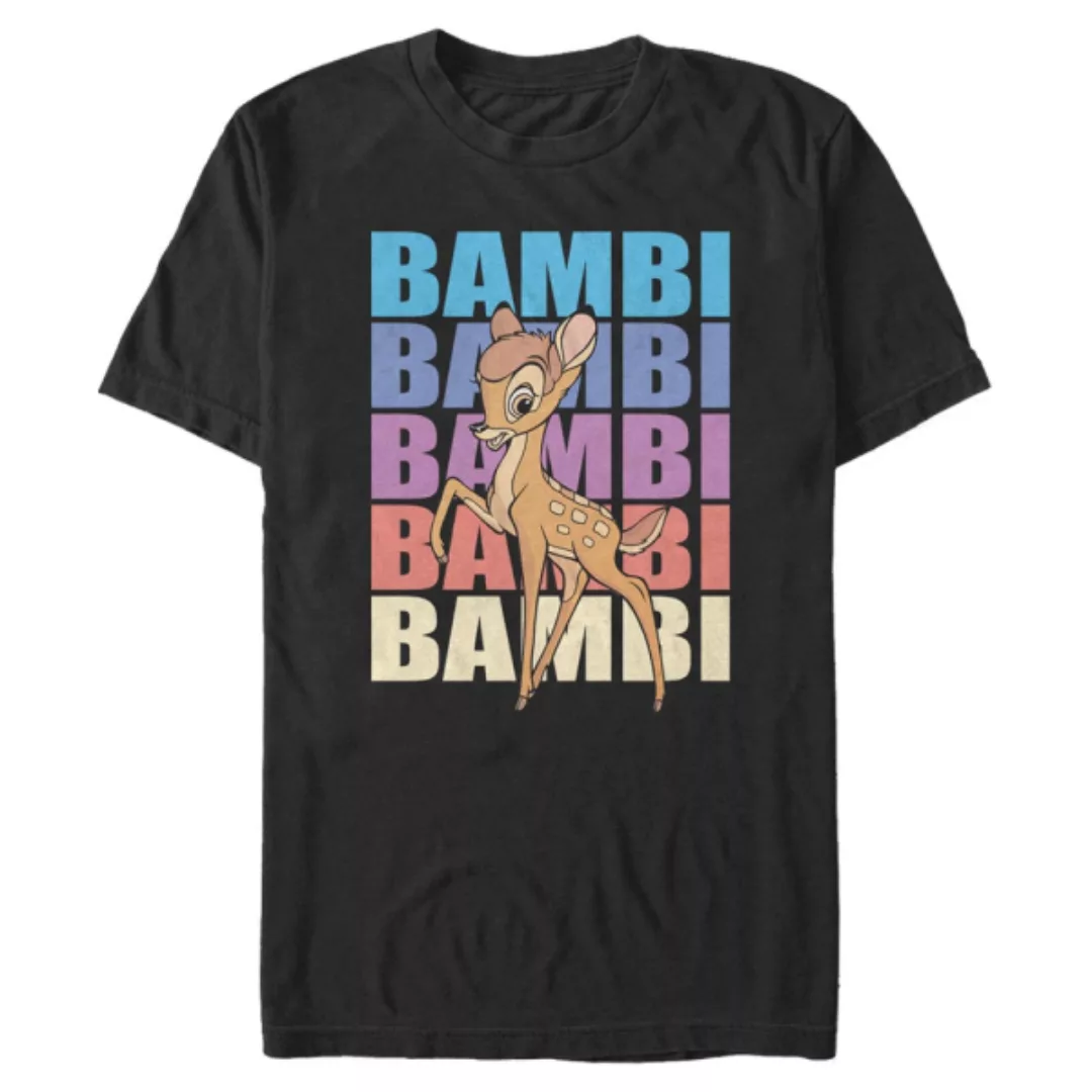 Disney Classics - Bambi - Bambi Name Stacked - Männer T-Shirt günstig online kaufen