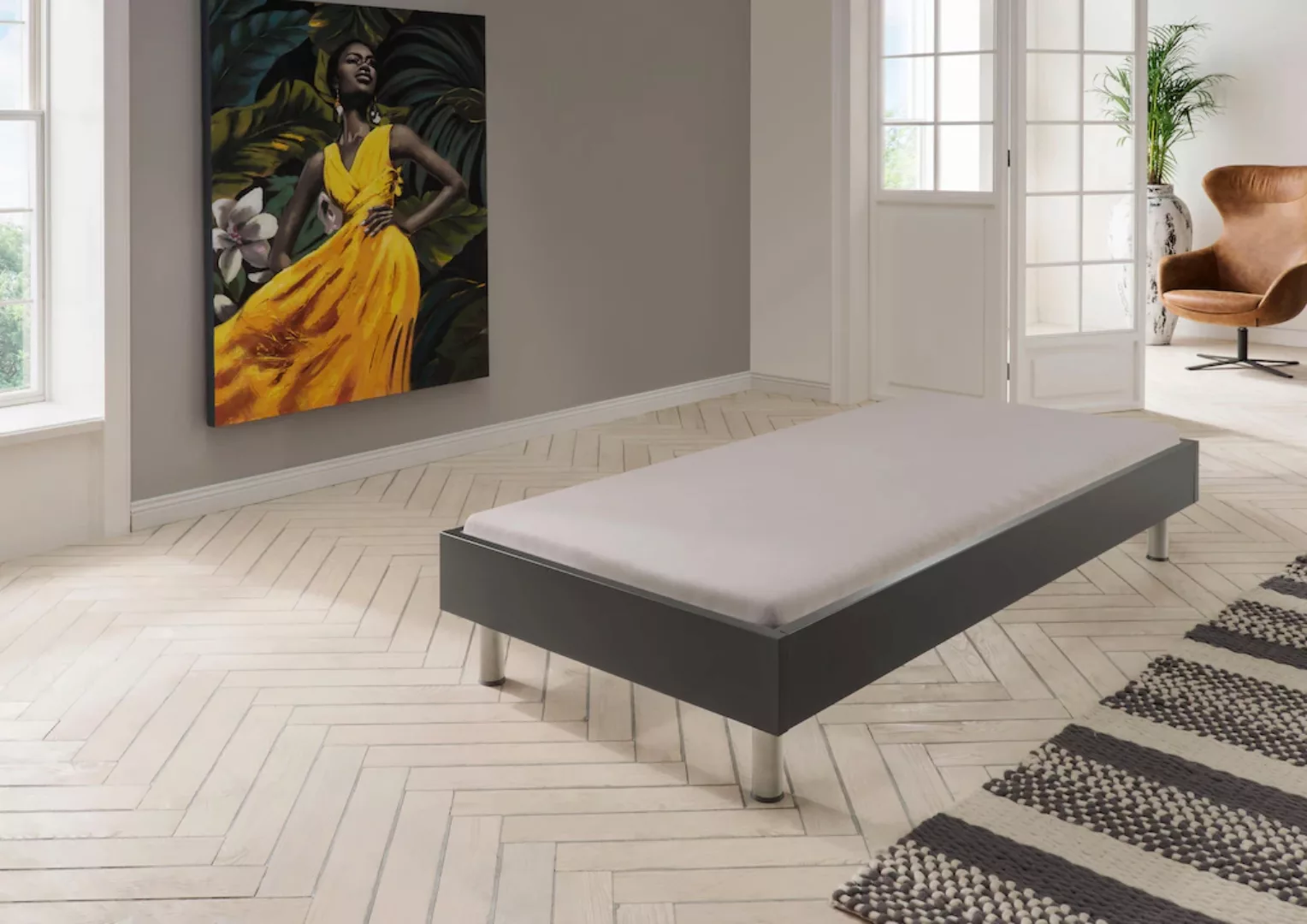 Wimex Bett "Easy", ohne Kopfteil, frei im Raum stellbar günstig online kaufen