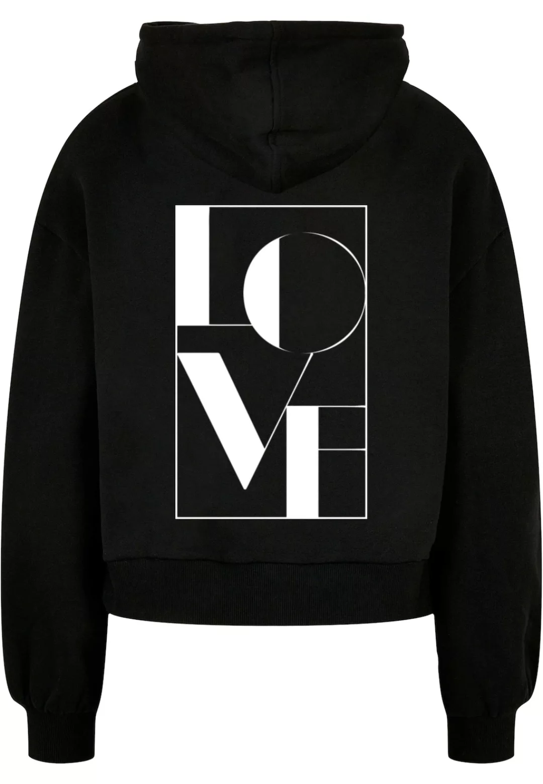 Merchcode Kapuzenpullover "Merchcode Damen Ladies Love Organic Oversized Ho günstig online kaufen