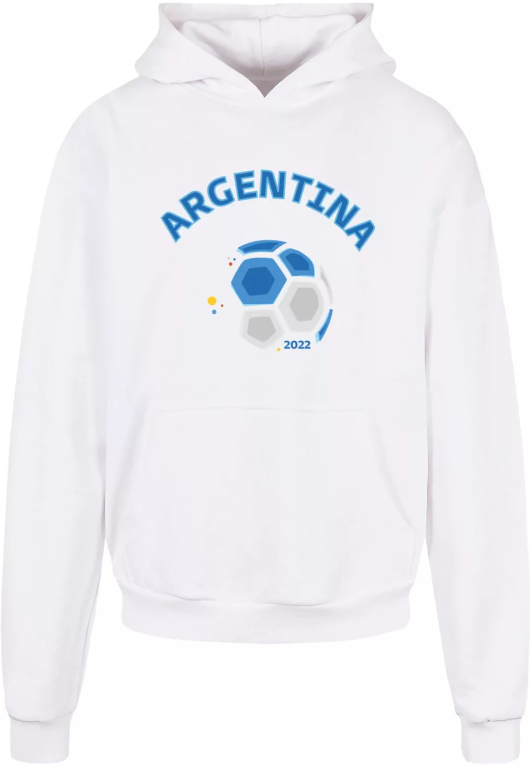 Merchcode Kapuzensweatshirt "Merchcode Herren Argentina Football Dress Ultr günstig online kaufen