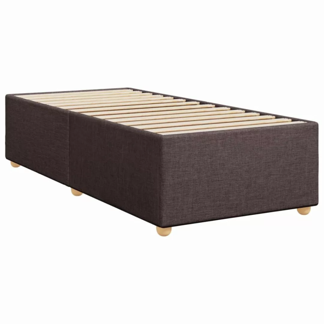 vidaXL Bett Bettgestell ohne Matratze Dunkelbraun günstig online kaufen
