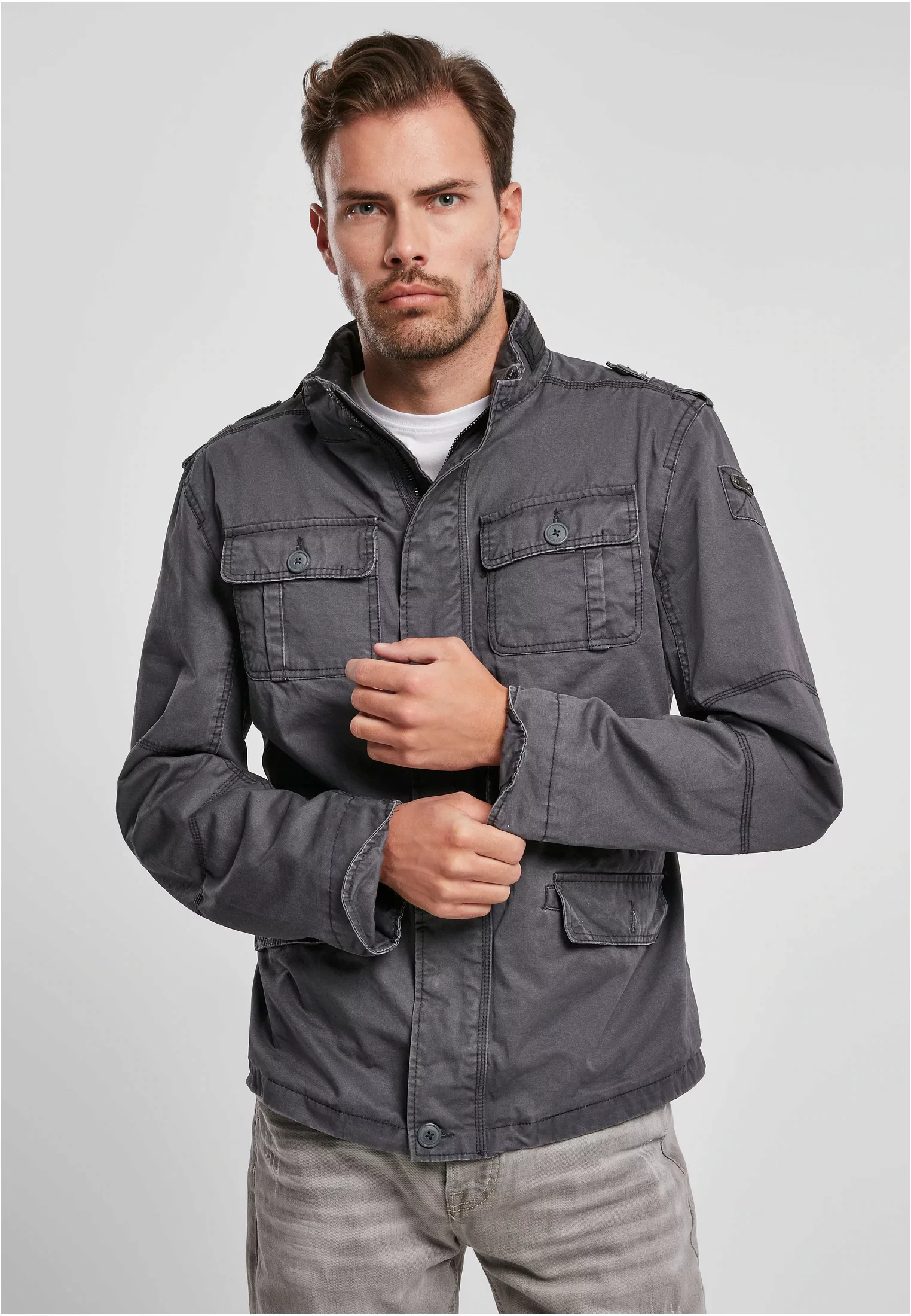 Brandit Allwetterjacke "Brandit Herren Britannia Jacket", (1 St.), ohne Kap günstig online kaufen