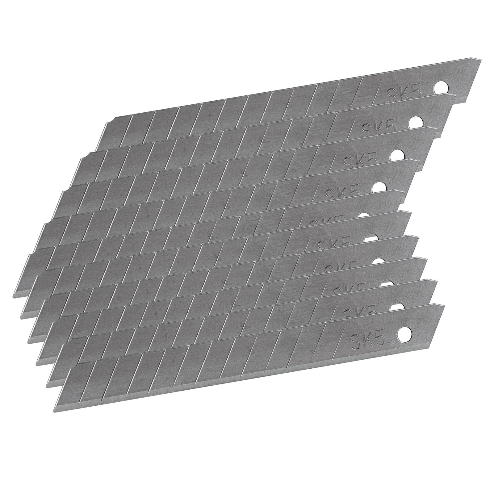 KesTek Cuttermesser Abbrechklingen 9mm SK5 silber günstig online kaufen