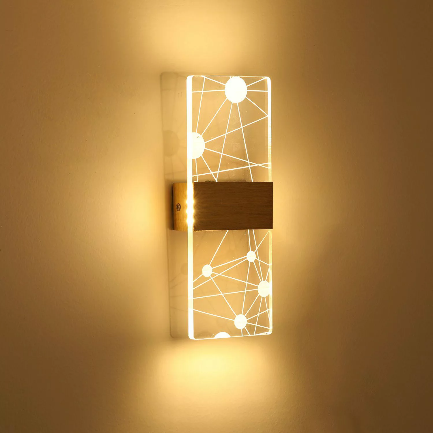 LETGOSPT LED Wandleuchte 5W Wandleuchte LED günstig online kaufen