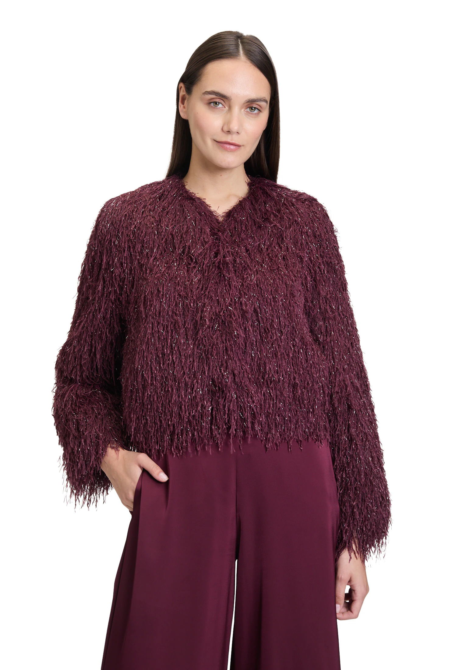 Vera Mont Bomberjacke "Vera Mont Damen Bomberjacke mit Lurexfaden" günstig online kaufen