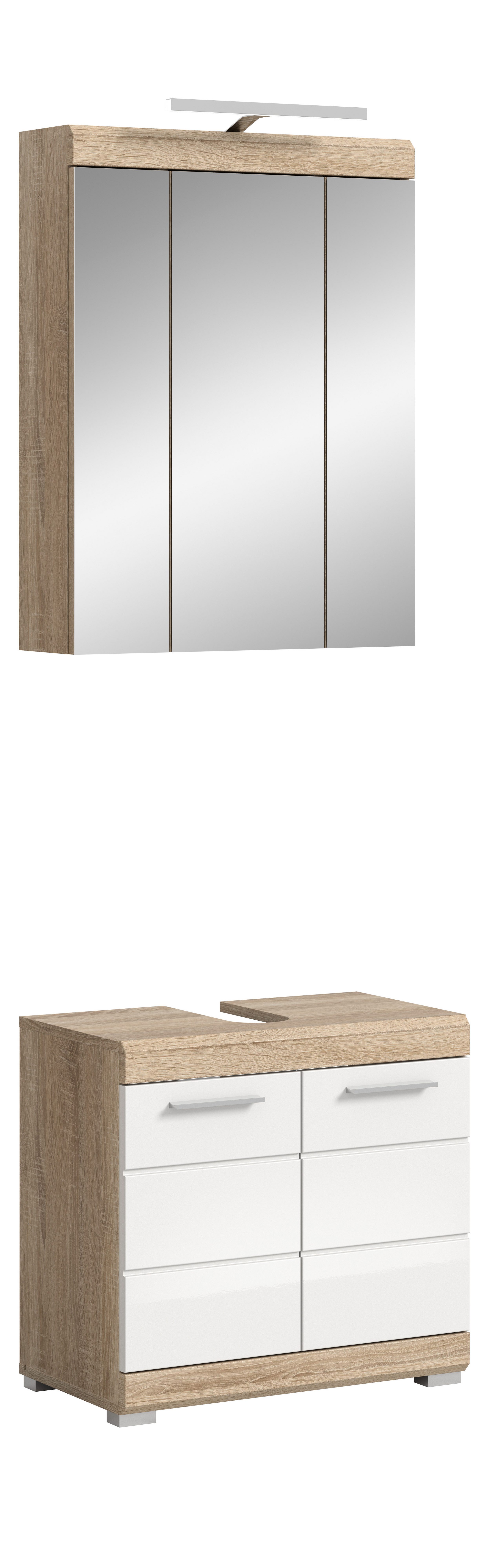 furnling Badmöbel-Set Scott, (2-St., aus Spiegelschrank günstig online kaufen