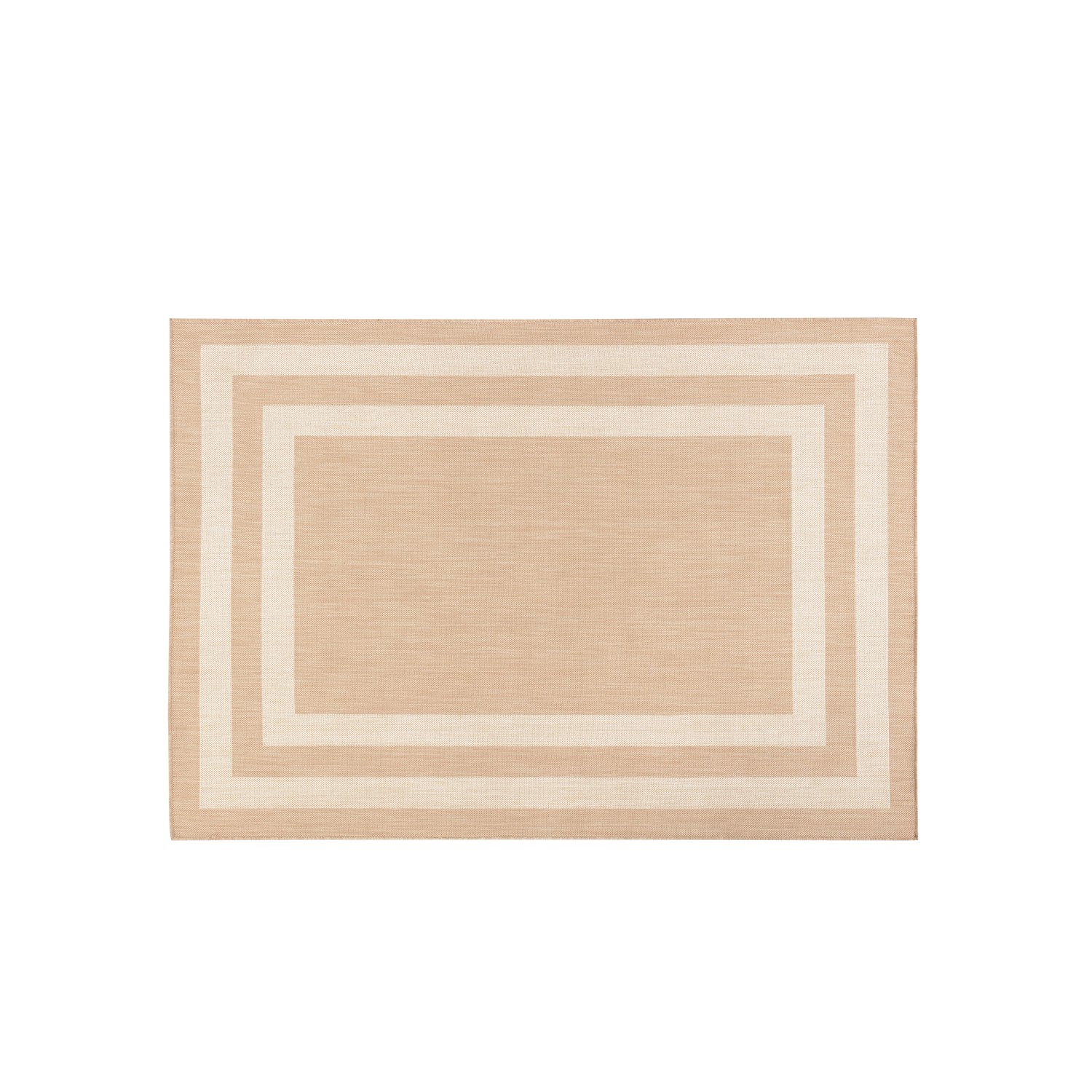 Peyer Syntex Teppich Terrace Bordüre Pflegeleicht Farbe Beige 160 x 230 cm günstig online kaufen