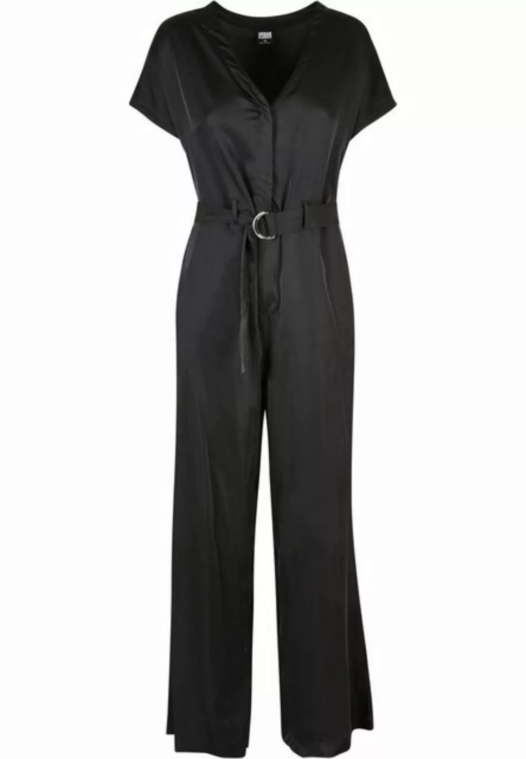 URBAN CLASSICS Jumpsuit Urban Classics Damen Ladies Satin Wide Leg Belt Jum günstig online kaufen