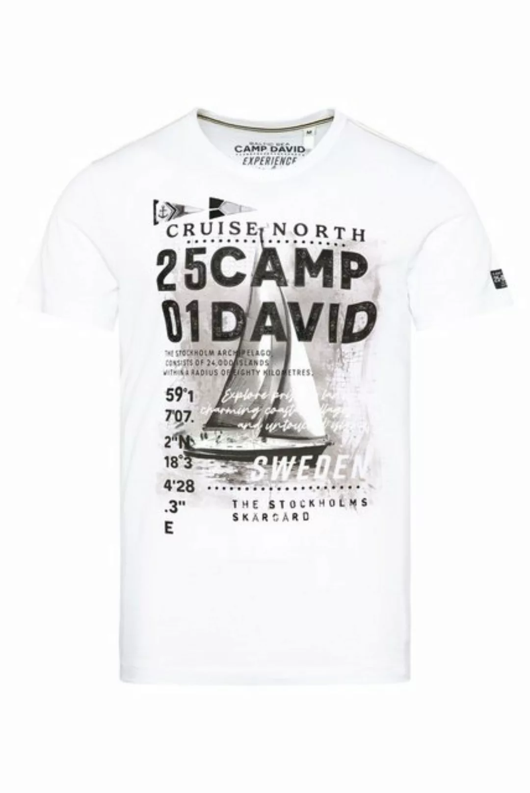 CAMP DAVID T-Shirt Cruise North (1-tlg) günstig online kaufen