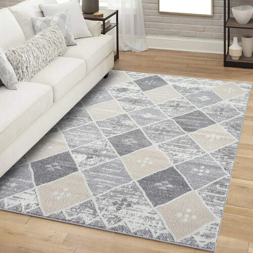 Carpet City Teppich »FLAIR179«, rechteckig, 11 mm Höhe, Kurzflor-Teppich, S günstig online kaufen