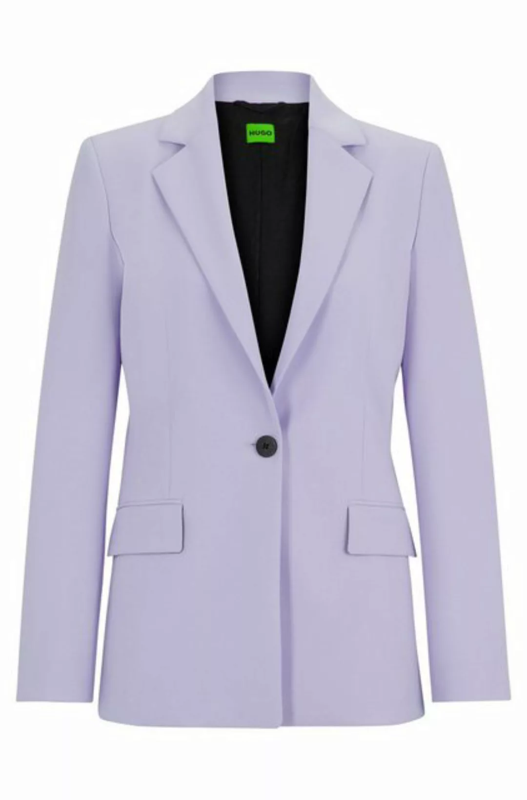 HUGO Blusenblazer Damen Blazer ATANA aus Stretchgewebe Regular Fit (1-tlg) günstig online kaufen