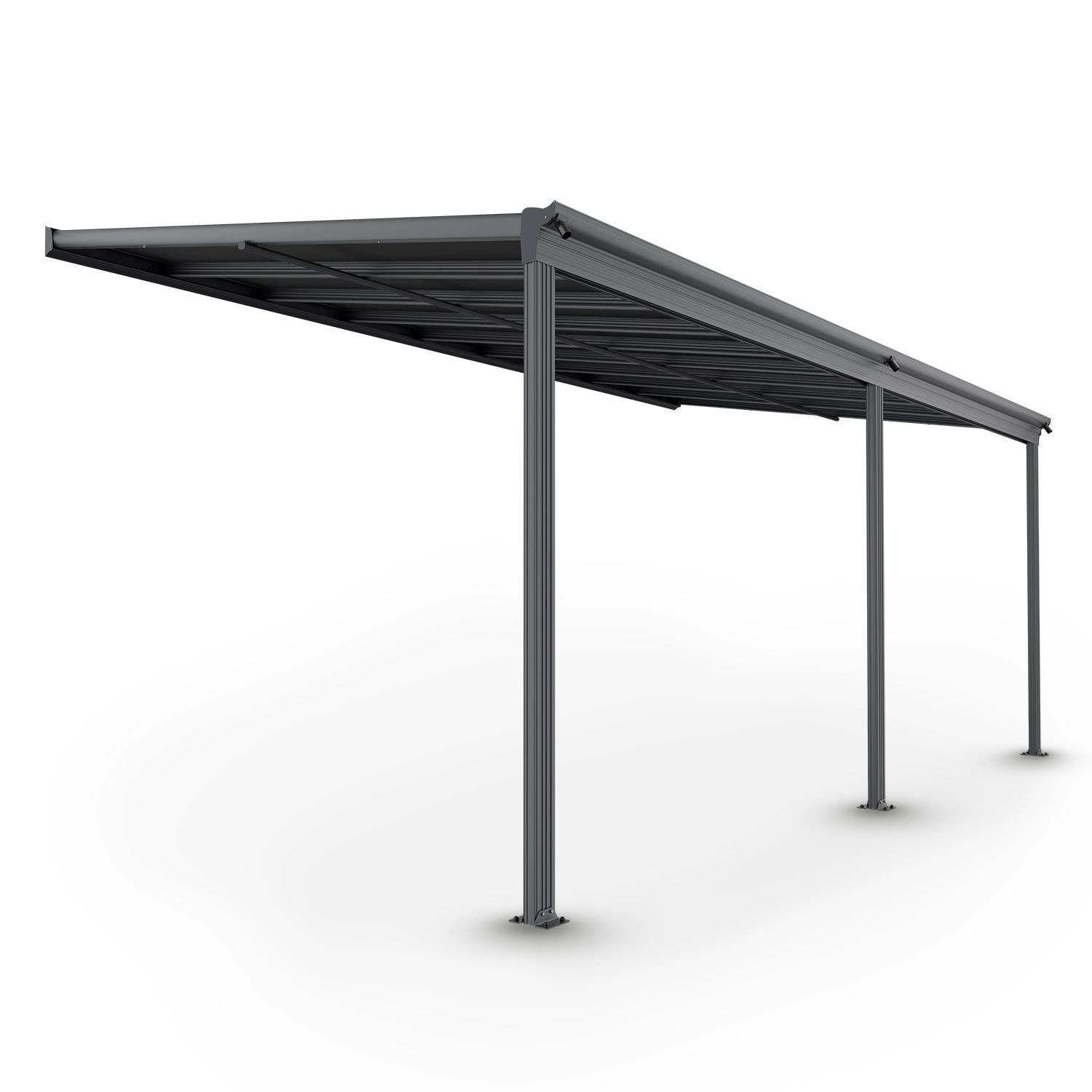 Juskys Terrassendach Borneo, 5,5x3 m, Regen- günstig online kaufen