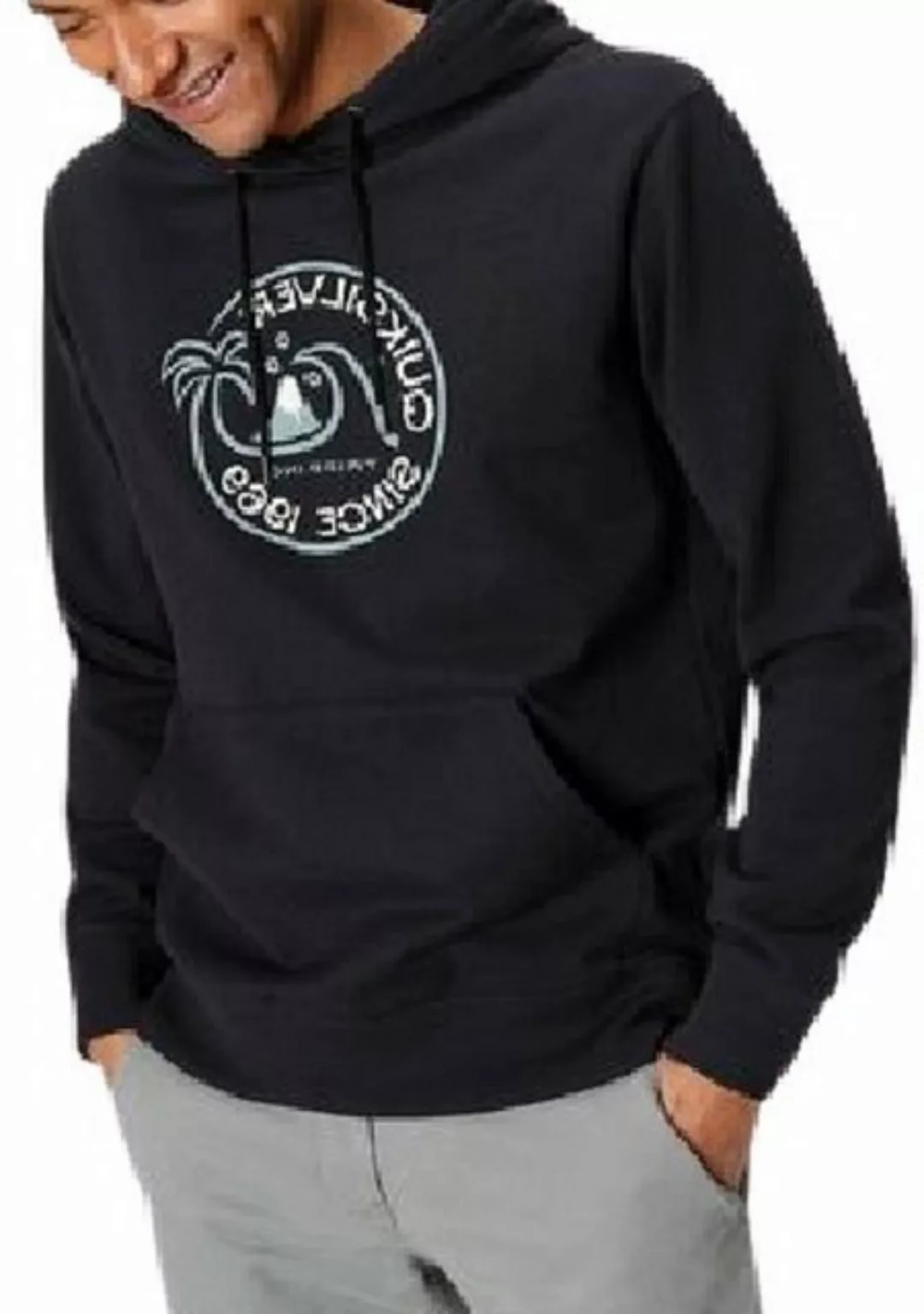 Quiksilver Hoodie mit Kaputze, Print günstig online kaufen