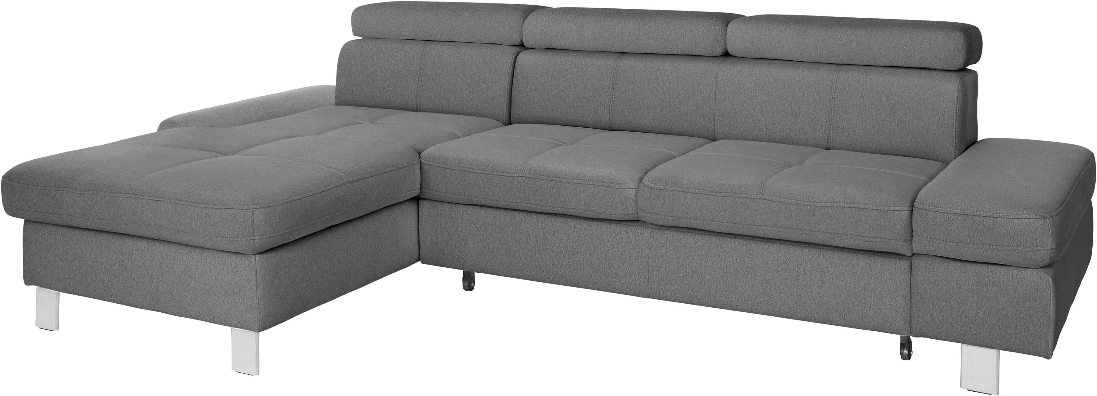 exxpo - sofa fashion Ecksofa "Fiji, hochwertige Detailverarbeitung im Sitz günstig online kaufen