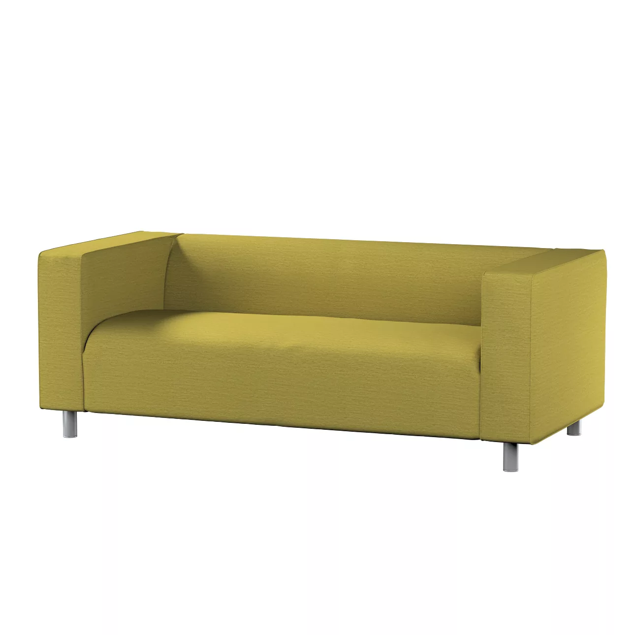 Bezug für Klippan 2-Sitzer Sofa, grün, Sofahusse, Klippan 2-Sitzer, Chenill günstig online kaufen