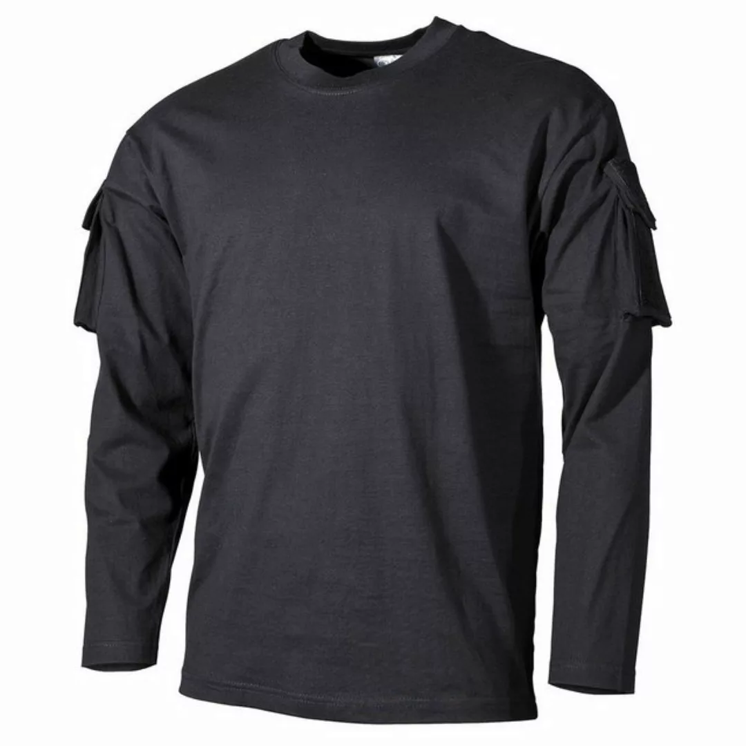 MFH T-Shirt Outdoor Shirt Langarm schwarz mit Ärmeltaschen S günstig online kaufen