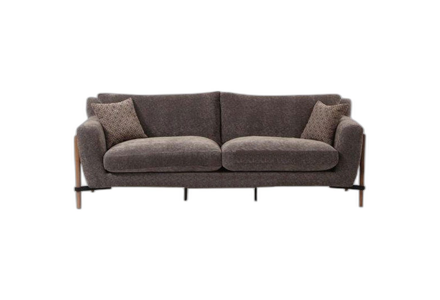 Xlmoebel 3-Sitzer Dreibereich Couch 3 Plätze Textil Aktuelle Sofas Stil Woh günstig online kaufen