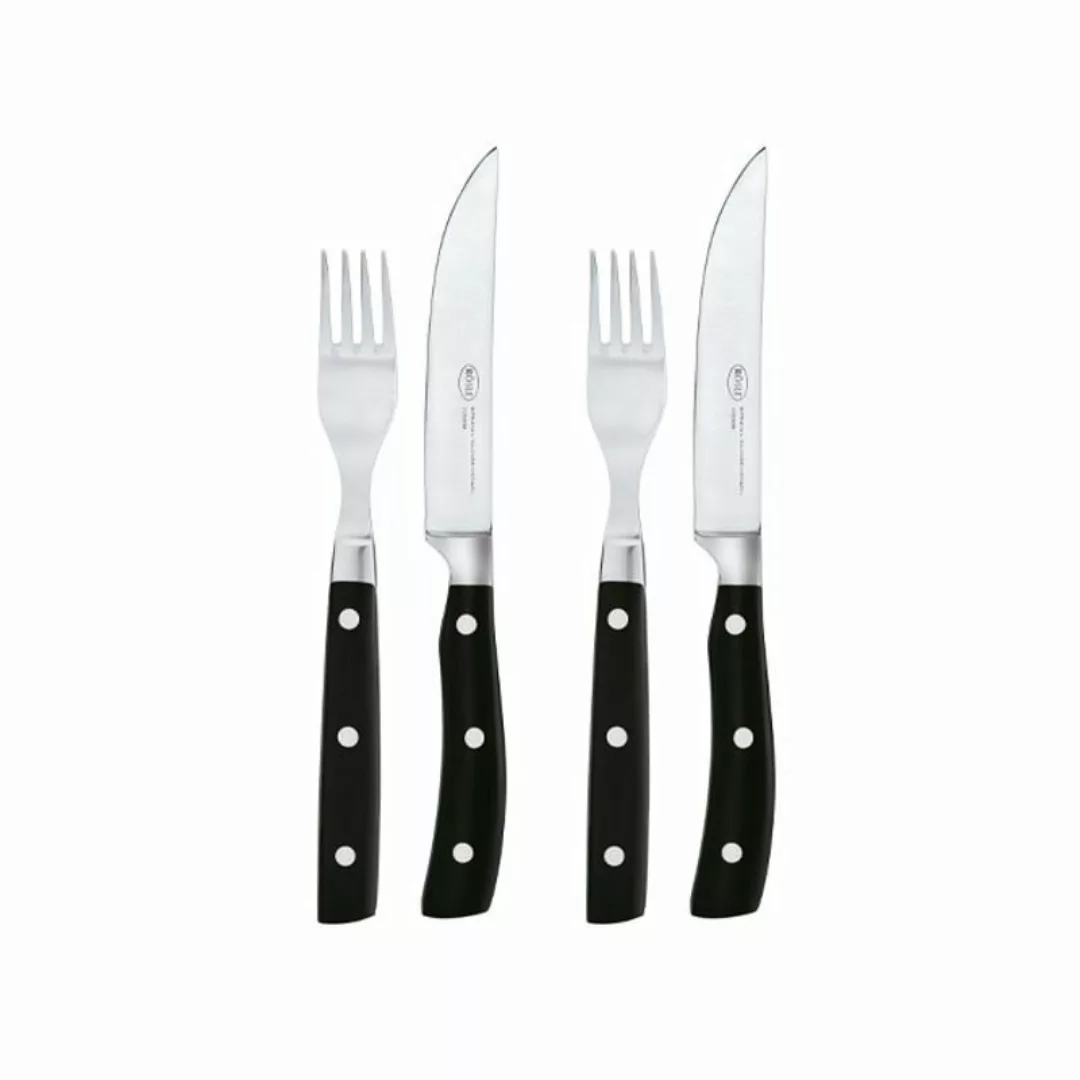 Rösle Grillzubehör Steakbesteck Set 4tlg. (25146) (mehrfarbig) günstig online kaufen