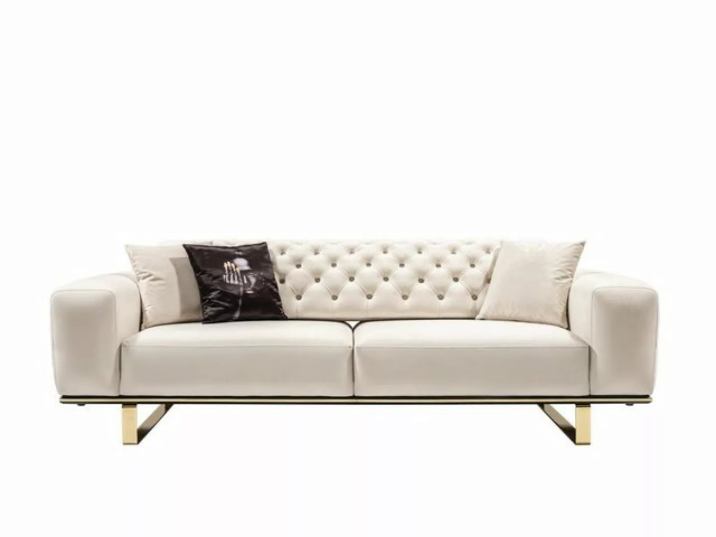 JVmoebel Sofa Sofagarnitur Sofa 31 Sitzer Sessel Möbel Luxus Design neu wei günstig online kaufen