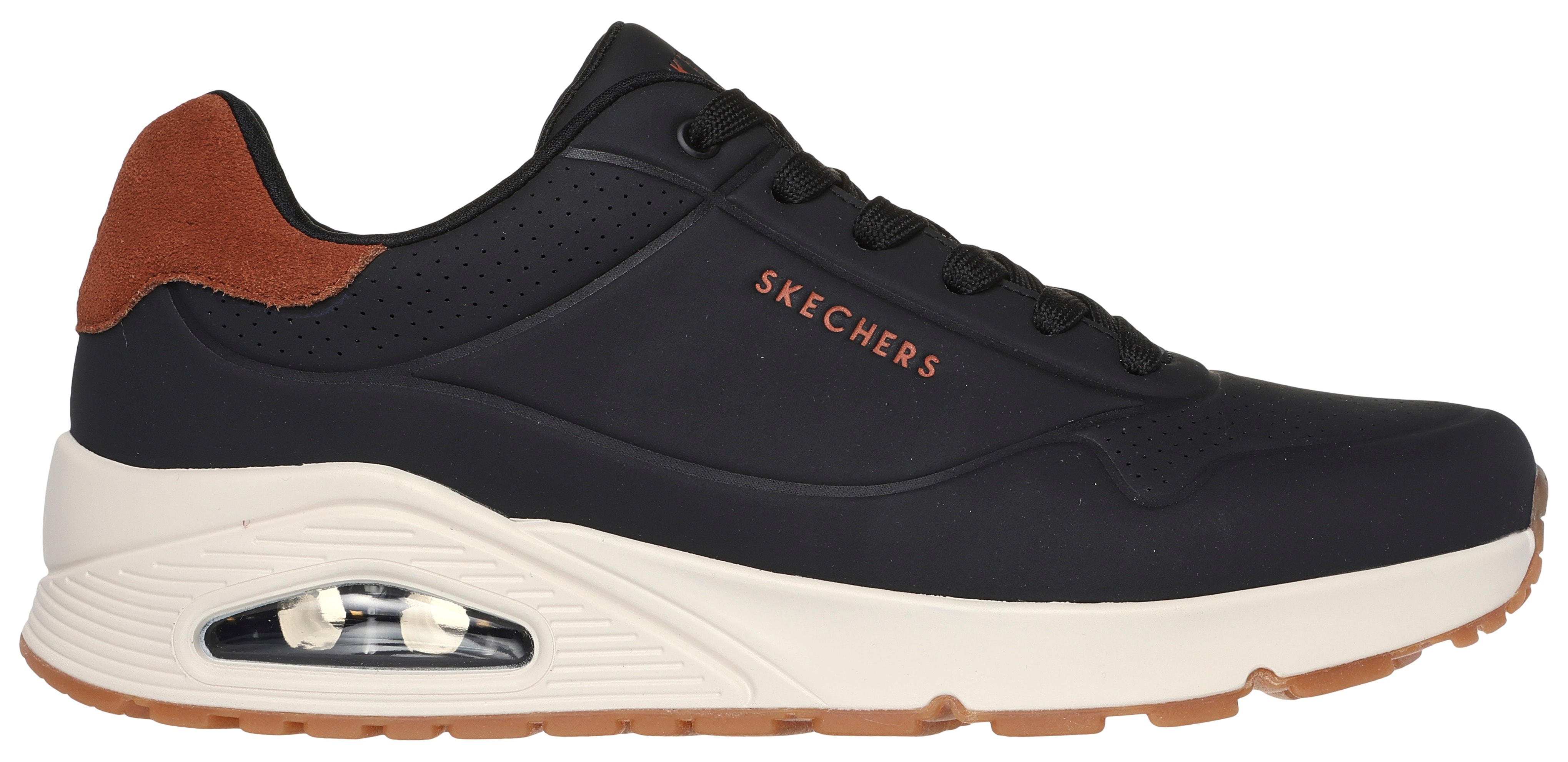 Skechers Sneaker "UNO-SUITED ON AIR", Freizeitschuh, Halbschuh, Schnürschuh günstig online kaufen