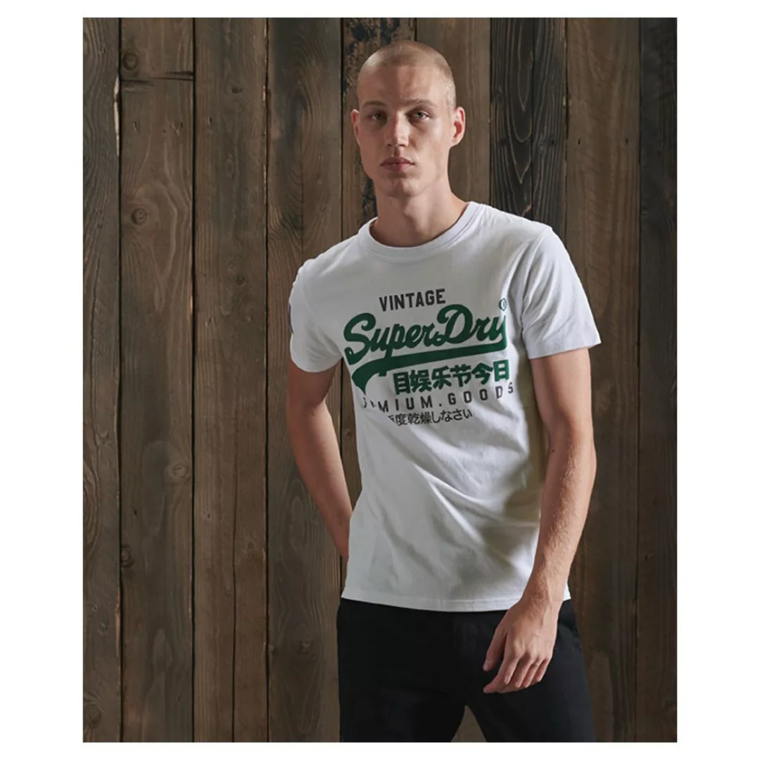 Superdry Vintage Logo Ns Kurzarm T-shirt 3XL Optic günstig online kaufen