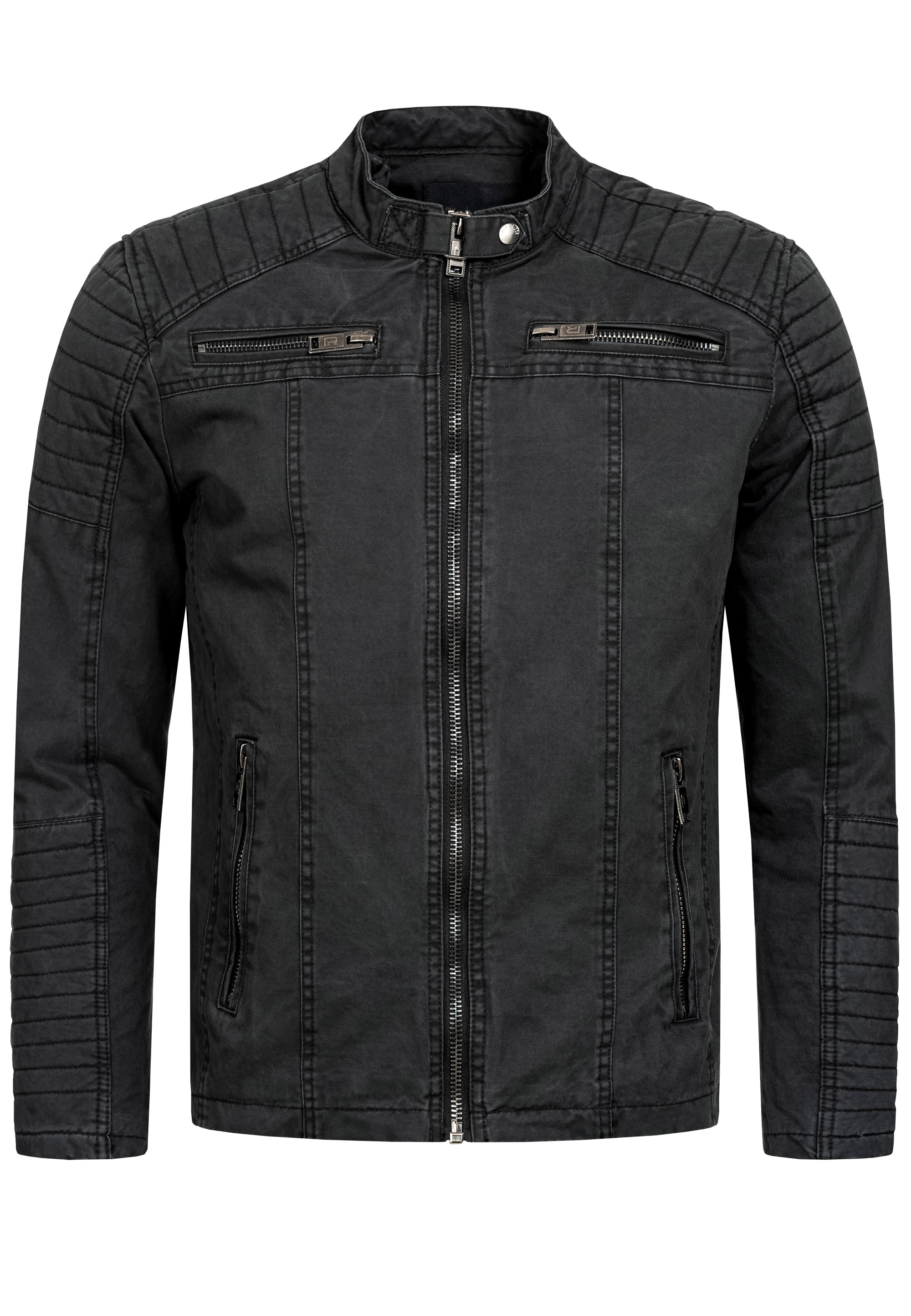 RedBridge Outdoorjacke "Des Moines", im Bikerlook günstig online kaufen