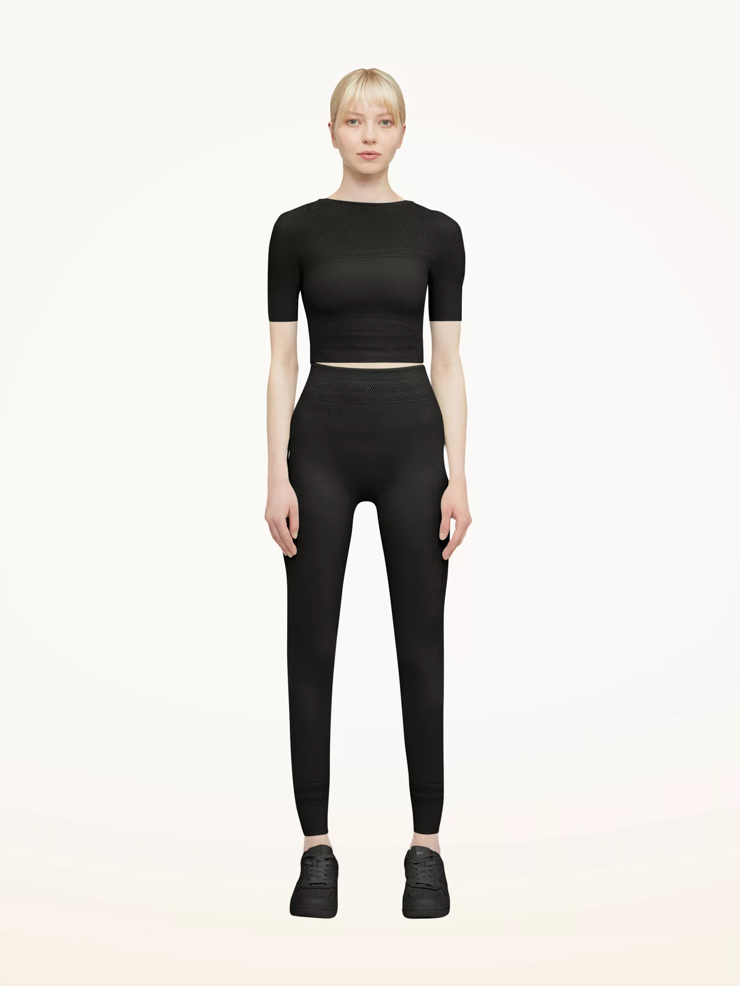 Wolford - Net Lines Leggings, Frau, black, Größe: XS günstig online kaufen