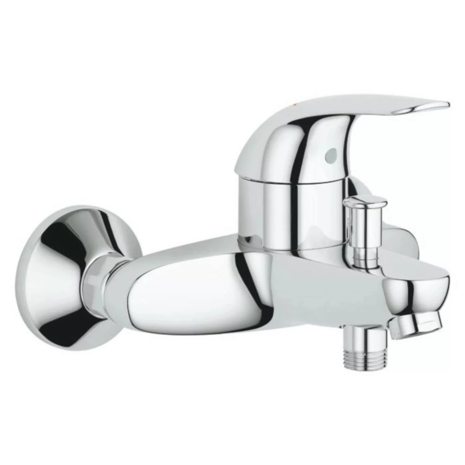 Grohe QuickFix Einhebelmischer-Wannenarmatur Start Eco Chrom günstig online kaufen