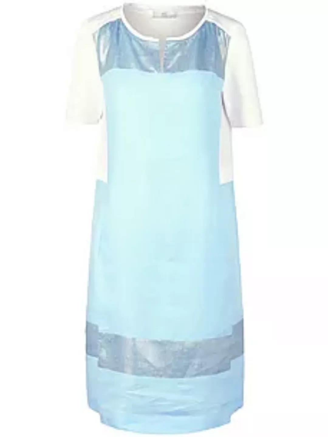 Kleid aus 100% Leinen Riani blau günstig online kaufen