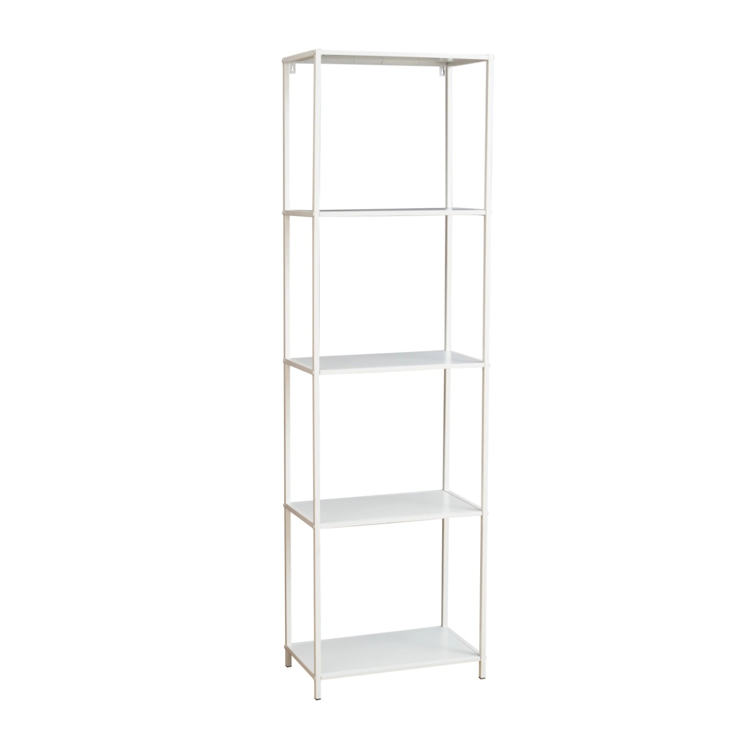 Svita Carpo Regal Bücherregal Design Industrial Style Schmal Metall Weiß günstig online kaufen