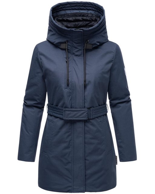 Navahoo Winterjacke "Eishauch 14", mit Kapuze, Damen Winterparka mit Taille günstig online kaufen