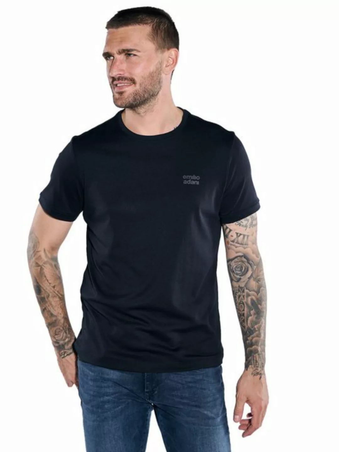 emilio adani T-Shirt T-Shirt uni günstig online kaufen