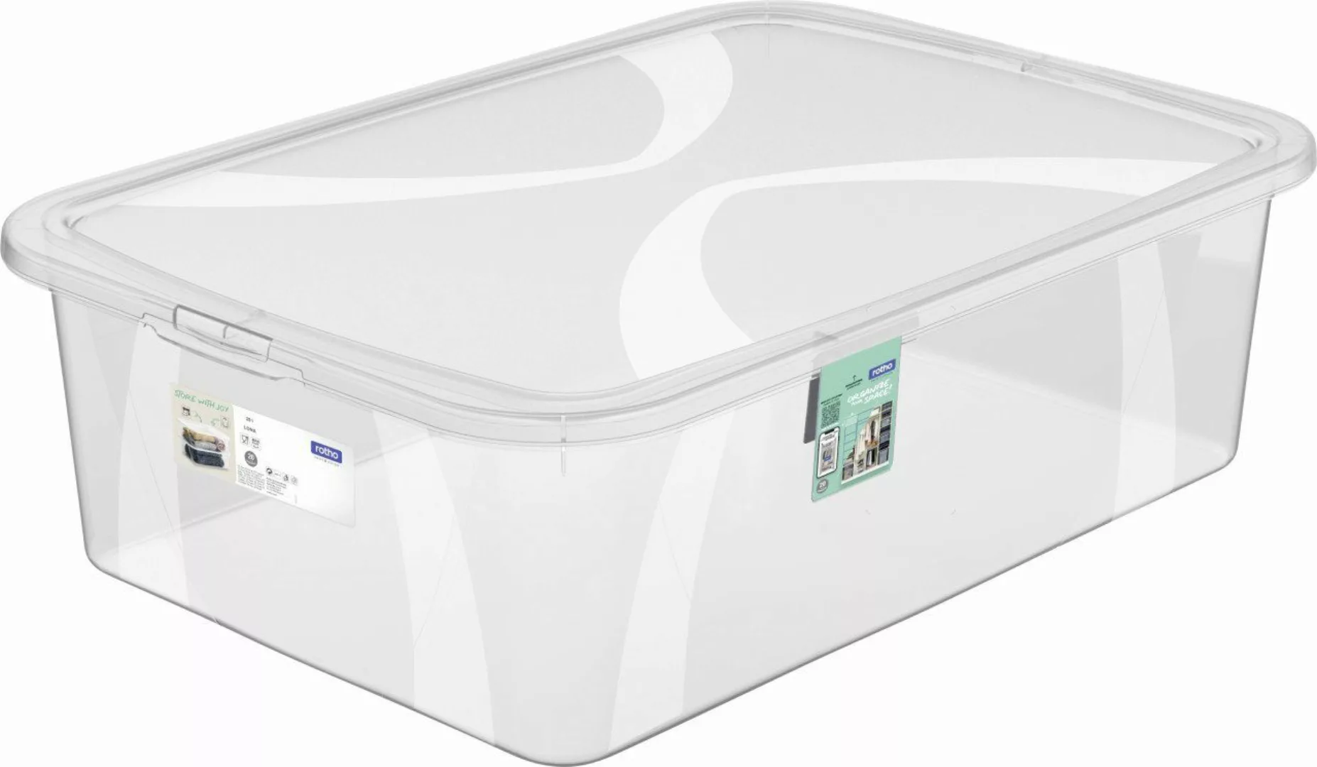 ROTHO Aufbewahrungsbox Rotho Aufbewahrungsbox Lona inkl. günstig online kaufen