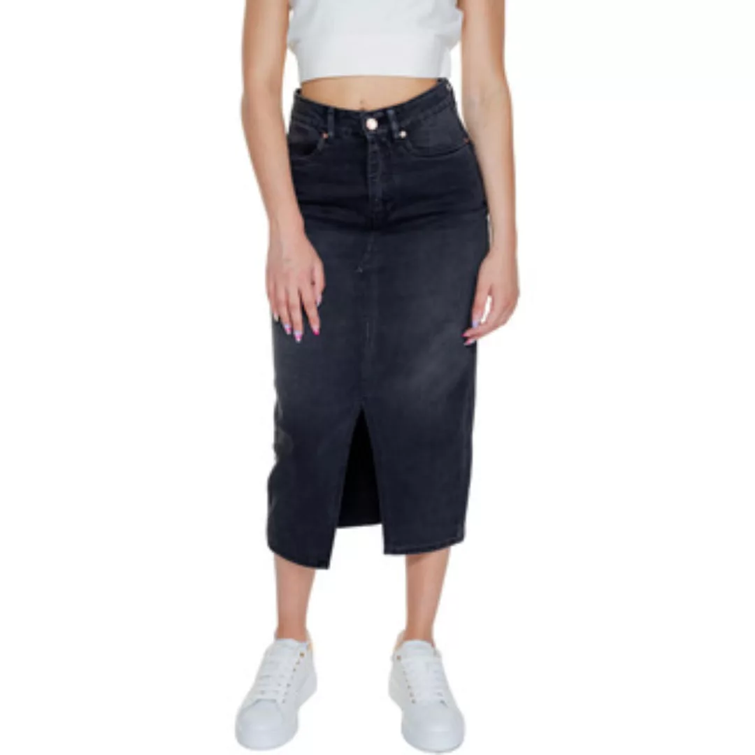 Vero Moda Maxirock "VMVERI HR CALF DENIM SKIRT GA NOOS" günstig online kaufen