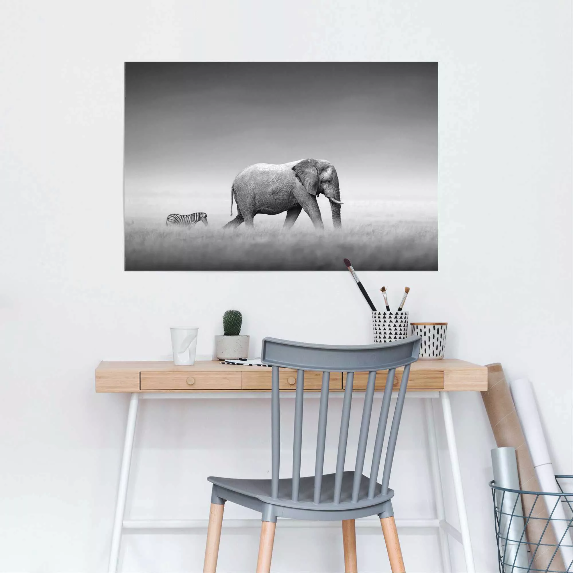 Reinders Poster "Könige der Natur Elefant", (1 St.) günstig online kaufen